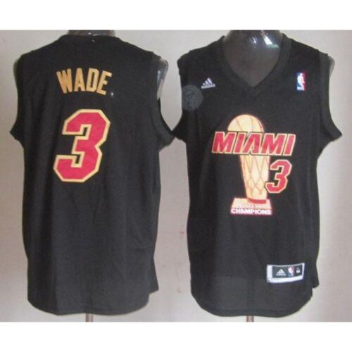 68643b6047382_1 Heat #3 Dwyane Wade Black 2013 NBA Finals Champions Stitched NBA Jersey