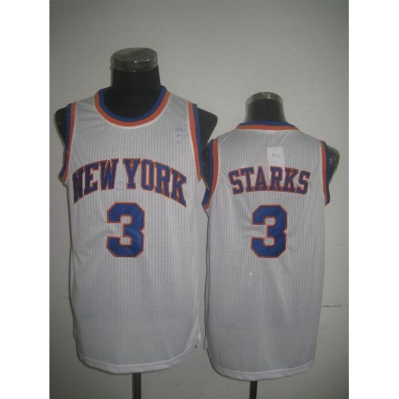 68643ba29b86c_1 Knicks #3 John Starks White Throwback Stitched NBA Jersey