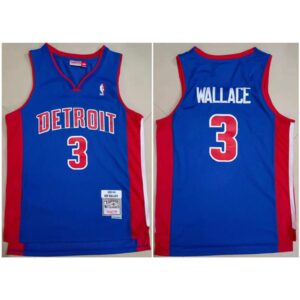 68643bd0d5652_1 Men's Detroit Pistons #3 Ben Wallace 2003-04 Blue Throwback Stitched Jersey