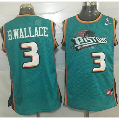 68643bd468624_1 Pistons #3 Ben Wallace Green Throwback Stitched NBA Jersey