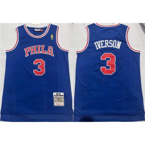 68643c0c8e222_1 Men's Philadelphia 76ers #3 Allen Iverson Blue Throwback Stitched basketball Jersey