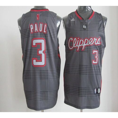 68643ca5e6e83_1 Clippers #3 Chris Paul Black Rhythm Fashion Stitched NBA Jersey