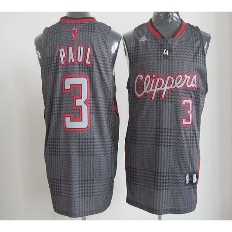 68643ca5e6e83_1 Clippers #3 Chris Paul Black Rhythm Fashion Stitched NBA Jersey