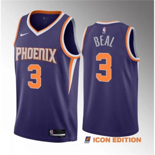 68643ce7338f7_1 Men's Phoenix Suns #3 Bradley Beal Purple Icon Edition Stitched Basketball Jersey