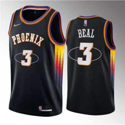 68643cf6c5e9b_1 Men's Phoenix Suns #3 Bradley Beal Black Statement Edition Stitched Basketball Jersey