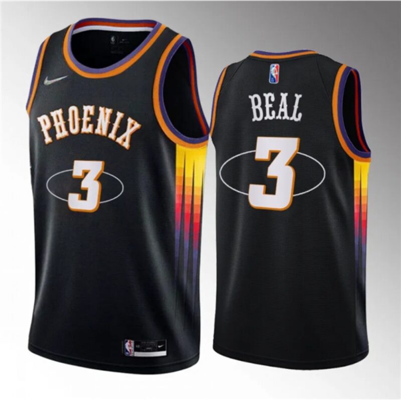 68643cf6c5e9b_1 Men's Phoenix Suns #3 Bradley Beal Black Statement Edition Stitched Basketball Jersey