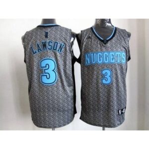 68643d1e9074e_1 Nuggets #3 Ty Lawson Grey Static Fashion Stitched NBA Jersey