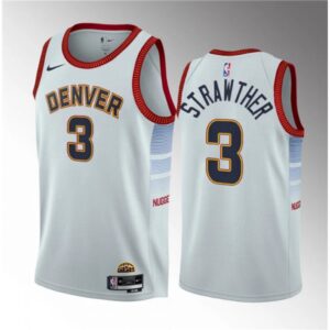 68643d259dc4a_1 Men's Denver Nuggets #3 Julian Strawther White 2023 Draft Icon Edition Stitched Basketball Jersey