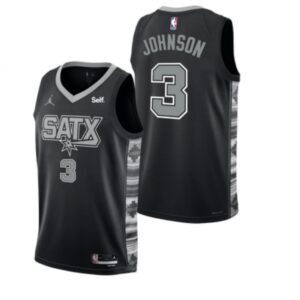 68643da14729e_1 Men's San Antonio Spurs #3 Keldon Johnson Black 2022/23 Statement Edition Stitched Basketball Jersey