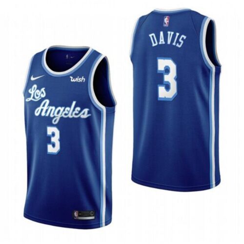 68643dbbc6a50_1 Men's Los Angeles Lakers #3 Anthony Davis Blue Classic Edition Swingman Stitched Jersey