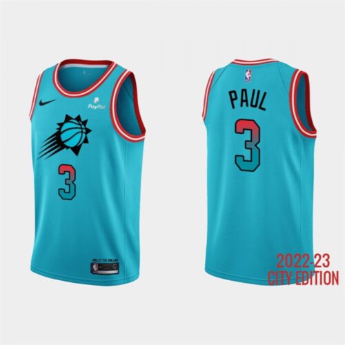 68643dde5b472_1 Men's Phoenix Suns #3 Chris Paul 2022-23 Blue City Edition Stitched Basketball Jersey