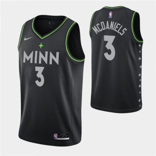 68643e1179438_1 Men's Minnesota Timberwolves #3 Jaden McDaniels 2020-21 Black City Edition Stitched Jersey