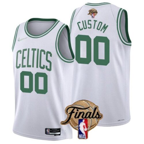 68643e9e3e0da_1 Men's Boston Celtics Active Player Custom 2022 White NBA Finals Stitched Jersey