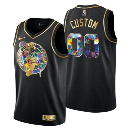 68643ea44d1eb_1 Men's Boston Celtics Active Player Custom 2021/22 Black Golden Edition 75th Anniversary Diamond Logo Stitched Basketball Jersey