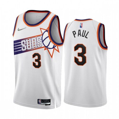 68643ecc6ec14_1 Men's Phoenix Suns #3 Chris Paul 2022/23 White 75th Anniversary Association Edition Stitched Jersey