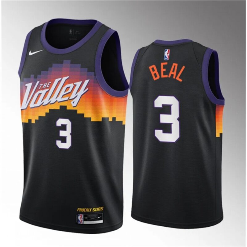 68643ed50623e_1 Men's Phoenix Suns #3 Bradley Beal Balck 2021/22 City Edition Stitched Basketball Jersey