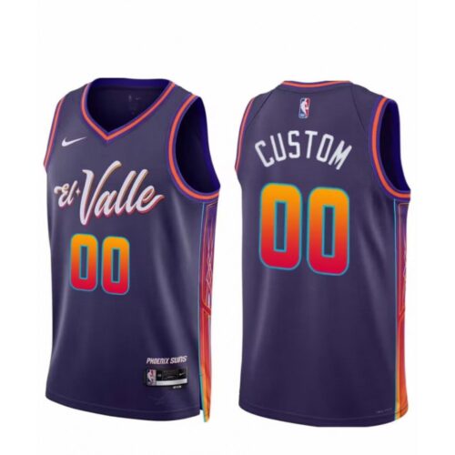 68643f0dac139_1 Youth Phoenix Suns Active Player Custom Purple 2023/24 City Edition Stitched Basketball Jersey