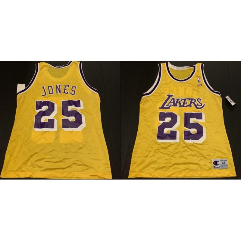 68643ff5c623e_1 Men's Los Angeles Lakers #25 Eddie Jones Gold Stitched Jersey