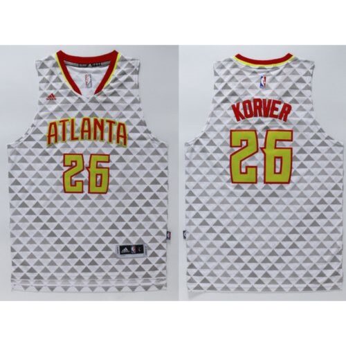 6864409ce7772_1 Hawks #26 Kyle Korver White Swingman Stitched NBA Jersey