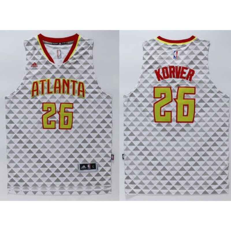 6864409ce7772_1 Hawks #26 Kyle Korver White Swingman Stitched NBA Jersey
