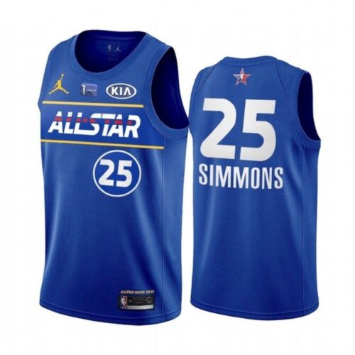 686440b23a1f3_1 Men's 2021 All-Star #25 Ben Simmons Blue Eastern Conference Stitched NBA Jersey