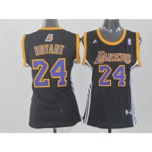 686440e389fa2_1 Lakers #24 Kobe Bryant Black Women Fashion Stitched NBA Jersey