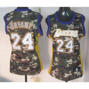 686440e921c19_1 Lakers #24 Kobe Bryant Camo Stealth Collection Women's Stitched NBA Jersey