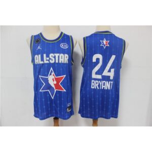 6864410c6dfcc_1 Youth Los Angeles Lakers #24 Kobe Bryant Blue 2020 All-Star Stitched NBA Jersey