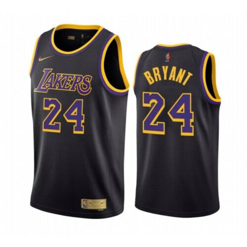 686441343d39c_1 Youth Los Angeles Lakers #24 Kobe Bryant Black Stitched NBA Jersey