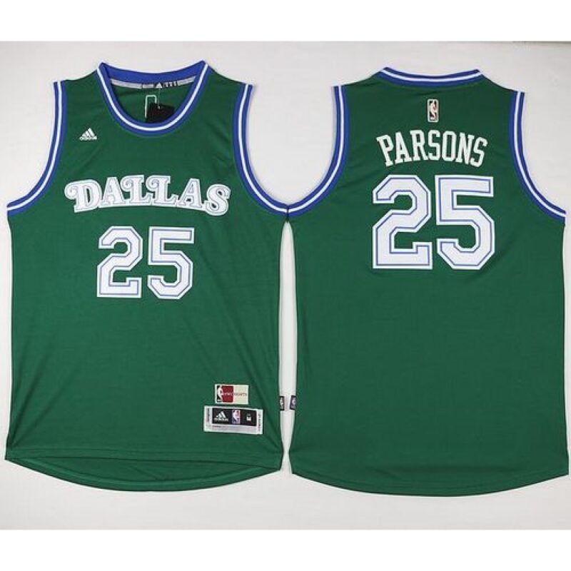 6864417e10141_1 Mavericks #25 Chandler Parsons Green Hardwood Classics Performance Stitched NBA Jersey