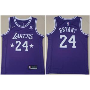 686441d30469b_1 Men's Los Angeles Lakers #24 Kobe Bryant Purple Stitched NBA Jersey