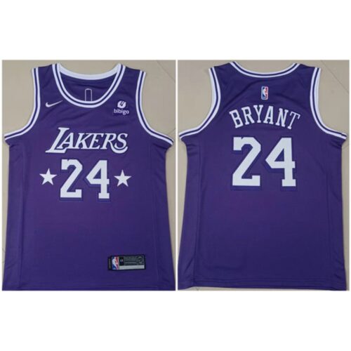 686441d30469b_1 Men's Los Angeles Lakers #24 Kobe Bryant Purple Stitched NBA Jersey