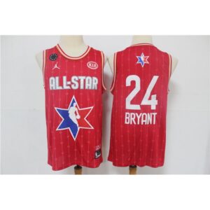 686441e2e84d3_1 Men's Los Angeles Lakers #24 Kobe Bryant Red 2020 All-Star Stitched NBA Jersey