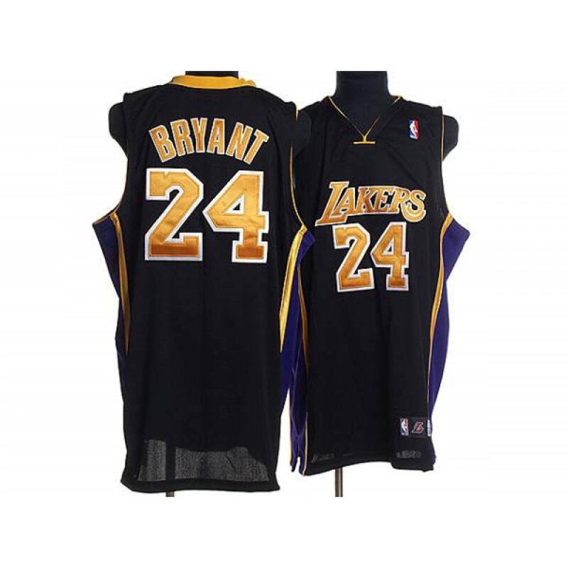 686442da2bb73_1 Lakers #24 Kobe Bryant Stitched Black Gold Number NBA Jersey