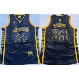 68644303198ab_1 Men's Los Angeles Lakers #24 Kobe Bryant Black Stitched Basketball Jersey