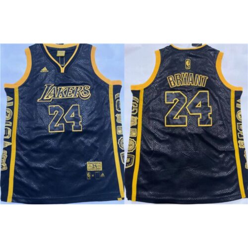 68644303198ab_1 Men's Los Angeles Lakers #24 Kobe Bryant Black Stitched Basketball Jersey