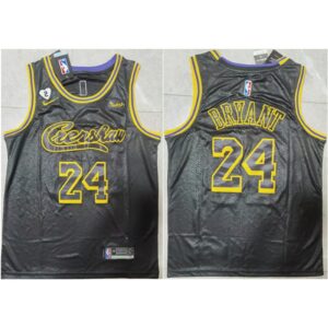 686443374dee6_1 Men's Los Angeles Lakers #24 Kobe Bryant Black Stitched Jersey