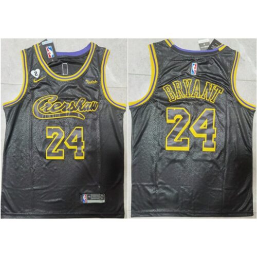 686443374dee6_1 Men's Los Angeles Lakers #24 Kobe Bryant Black Stitched Jersey