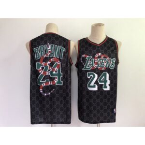 6864433eb1dd0_1 Men's Los Angeles Lakers #24 Kobe Brant Black Guci Mamba Stitched NBA Jersey