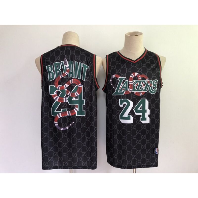 6864433eb1dd0_1 Men's Los Angeles Lakers #24 Kobe Brant Black Guci Mamba Stitched NBA Jersey