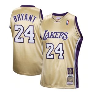 686443956e295_1 Men's Los Angeles Lakers #24 Kobe Bryant Gold Stitched Jersey
