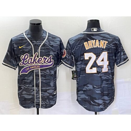 686443ac612d4_1 Men's Los Angeles Lakers #24 Kobe Bryant Gray Camo Cool Base With Patch Stitched Baseball Jersey