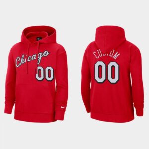 686443bd83c22_1 Men's Chicago Bulls Customized Red Pullover Hoodie