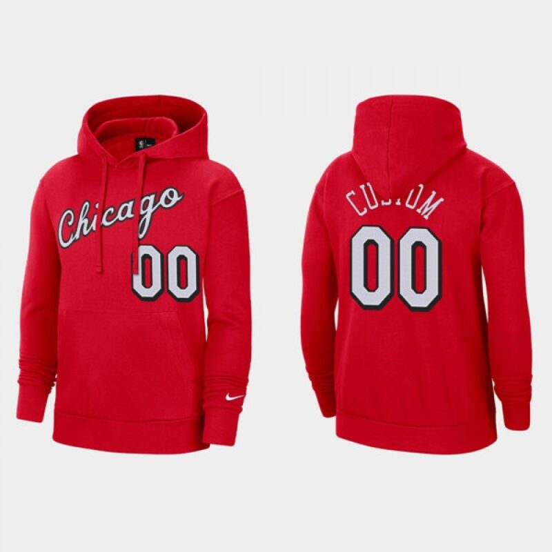 686443bd83c22_1 Men's Chicago Bulls Customized Red Pullover Hoodie