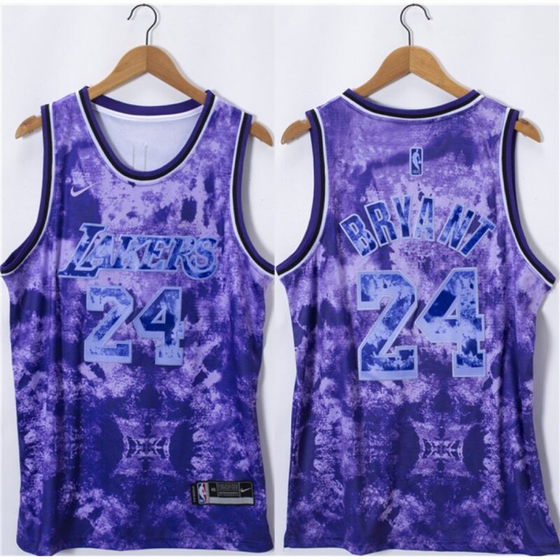 686443e0bbe50_1 Men's Los Angeles Lakers #24 Kobe Bryant 2023 Purple Stitched Basketball Jersey