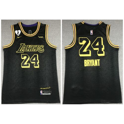 68644404453a4_1 Men's Los Angeles Lakers #24 Kobe Bryant 2020 Black City Edition With GiGi Patch Stitched Jersey