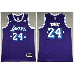 68644412482b0_1 Men's Los Angeles Lakers #24 Kobe Bryant Purple City Edition75th Anniversary Yellow Stitched Basketball Jersey