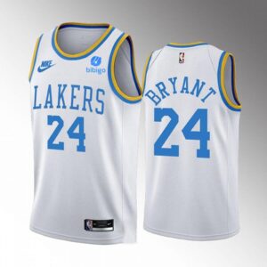 6864442ea4607_1 Men's Los Angeles Lakers #24 Kobe Bryant 2022/23 White Classic Edition Stitched Basketball Jersey