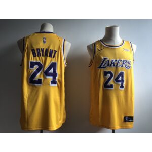 686444670788e_1 Men's Los Angeles Lakers #24 Kobe Bryant Gold 2018/19 Icon Edition Swingman Stitched NBA Jersey