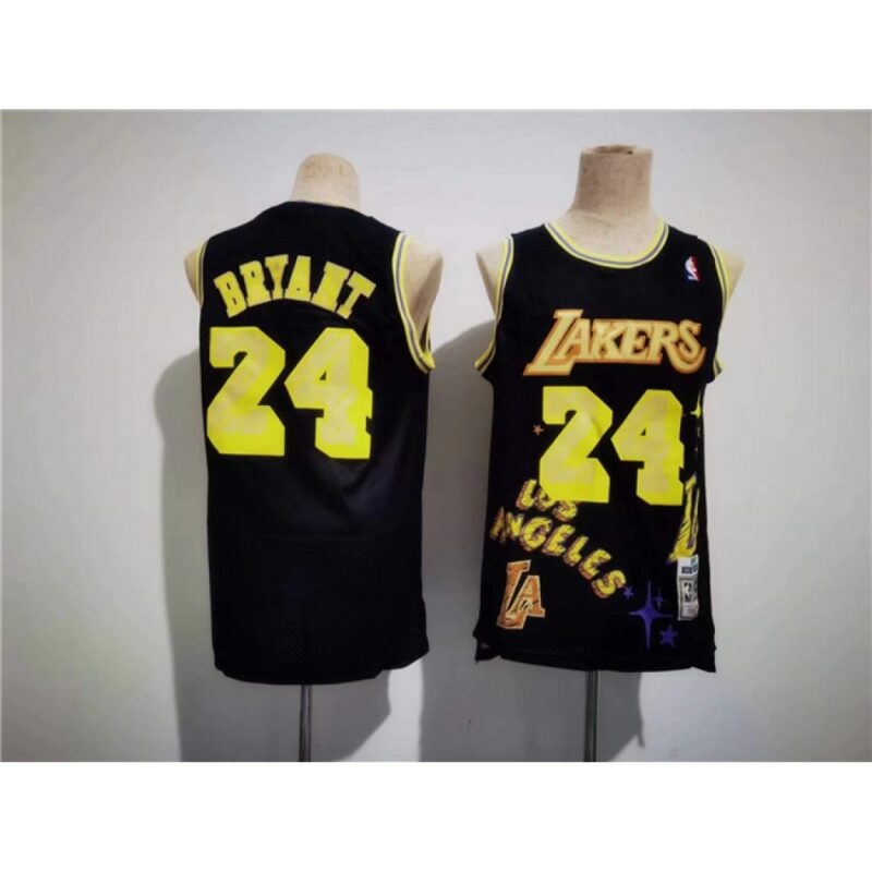 68644483251b9_1 Men's Los Angeles Lakers #24 Kobe Bryant Black Throwback basketball Jersey